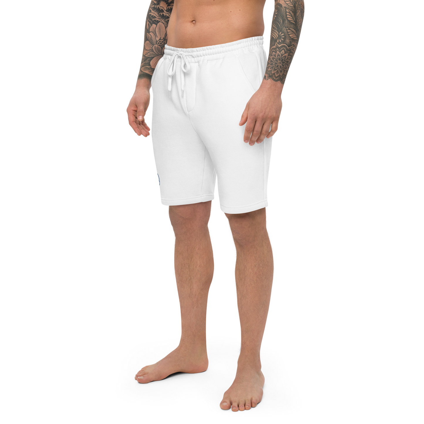 Fleece Shorts White
