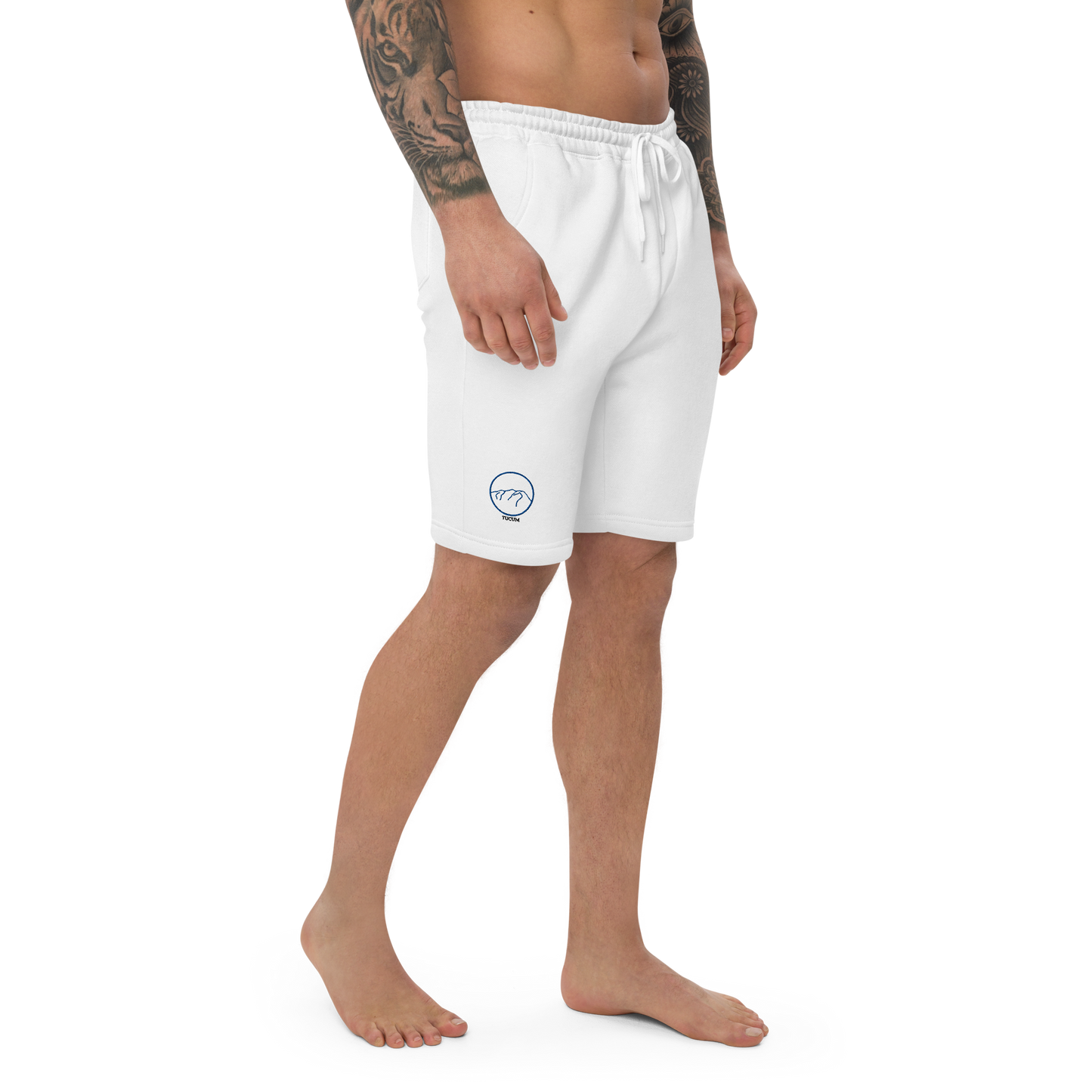 Fleece Shorts White