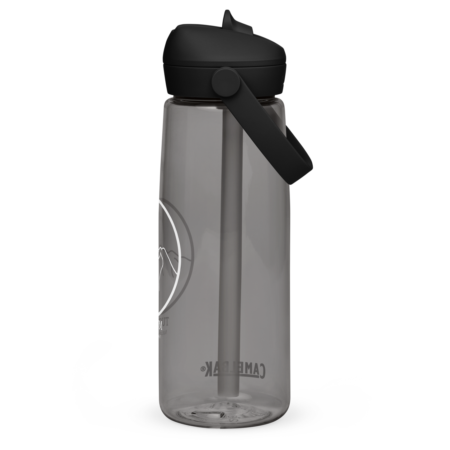 Water Bottle - Flip straw - 25oz or 739ml