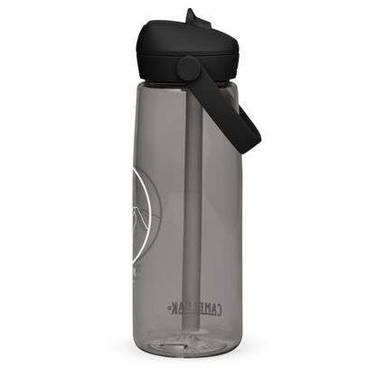 Water Bottle - Flip straw - 25oz or 739ml