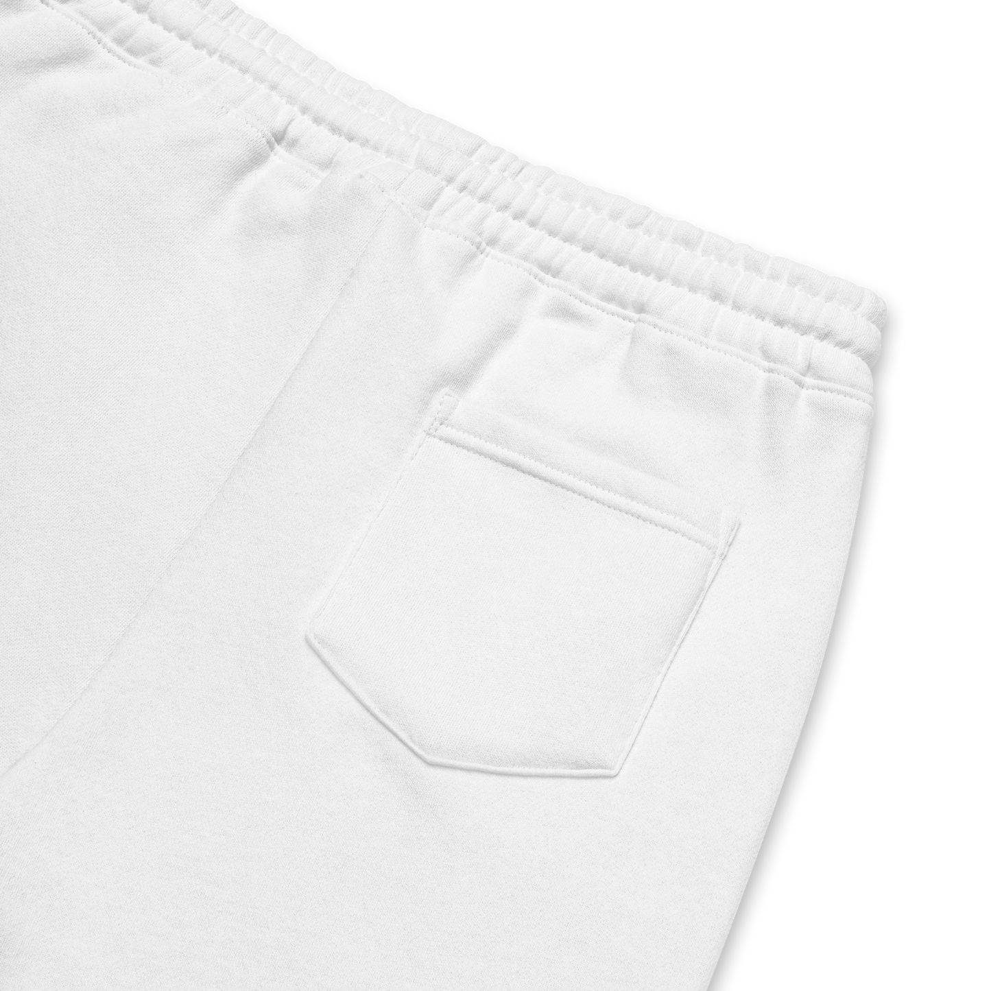 Fleece Shorts White