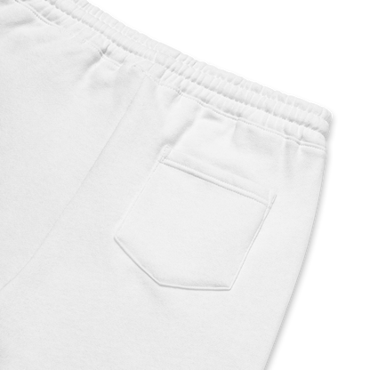 Fleece Shorts White